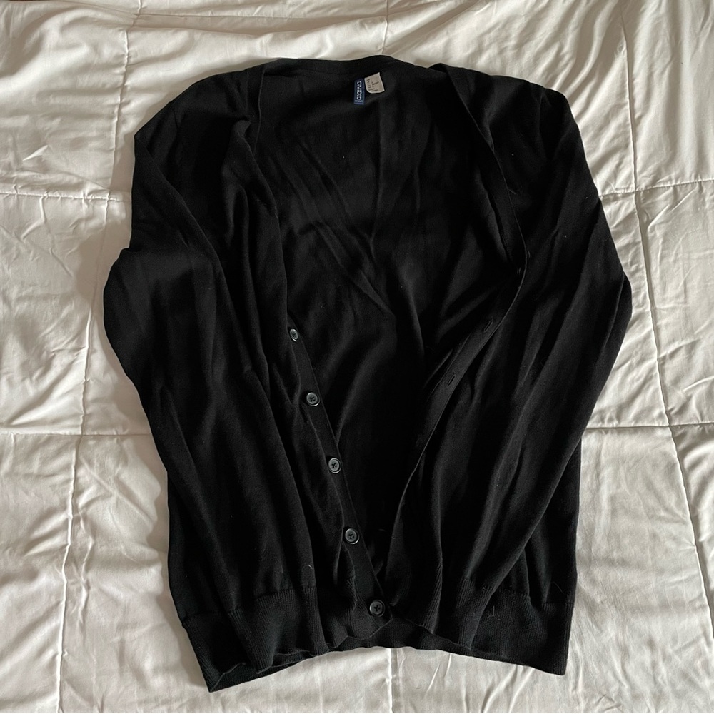 Men’s Black Cardigan